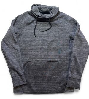 Mens H&M gray cowl neck pullover sweater